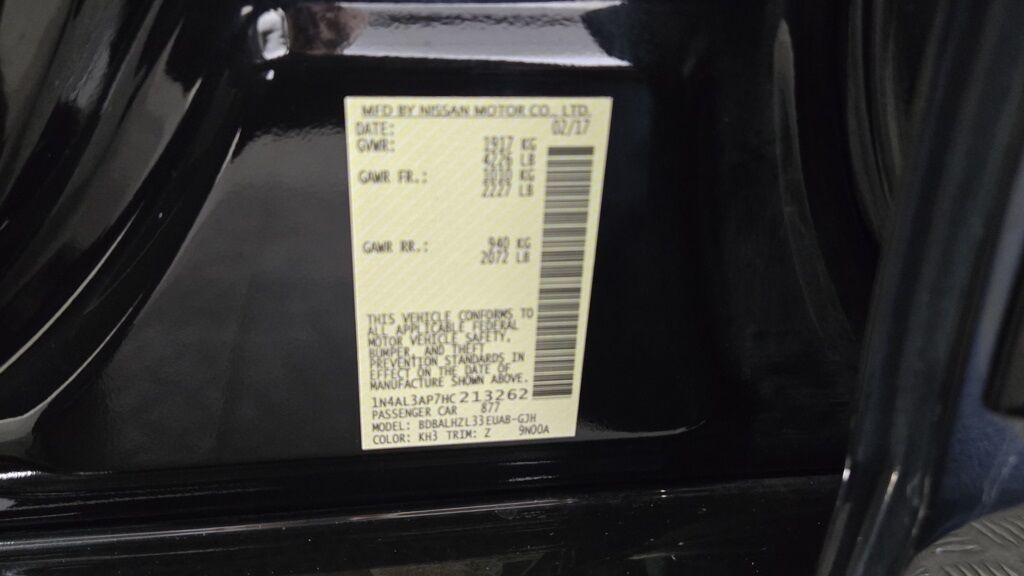 2017 Nissan Altima 2.5 SR Jersey City NJ