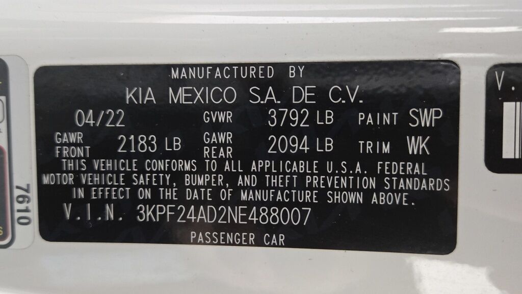 2022 Kia Forte LXS Jersey City NJ