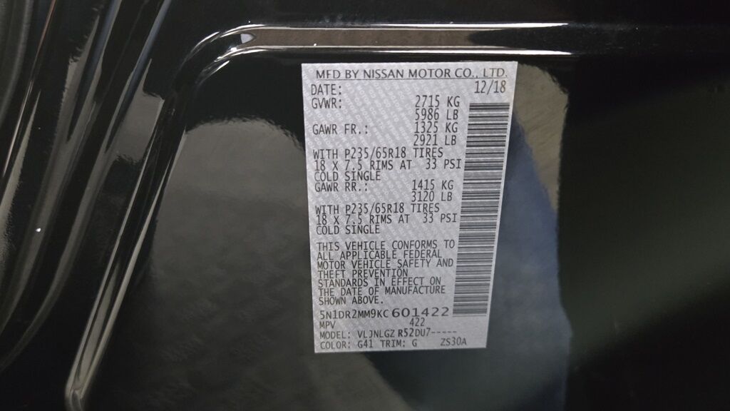 2019 Nissan Pathfinder SL Jersey City NJ
