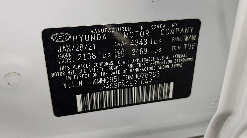 2021 Hyundai Ioniq Electric Limited Jersey City NJ